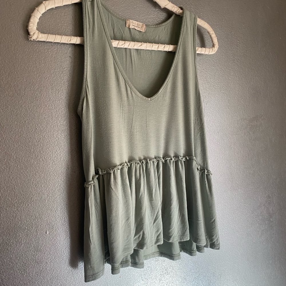Blue Babydoll Tank